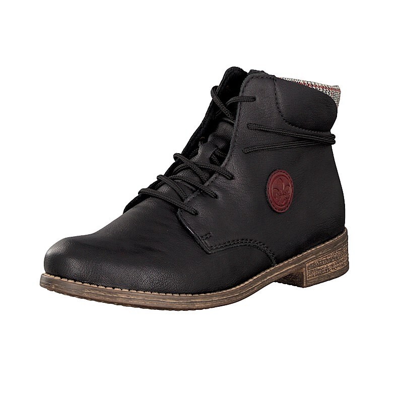 Botas Rieker 77431-00 Para Mulher - Pretas